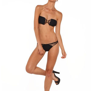 Woman's Angel Black Bikini